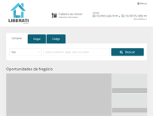 Tablet Screenshot of liberatiimoveis.com.br